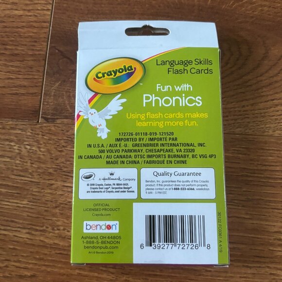 Language Skills Flash Cards Fun with Phonics - Picture 2 of 2